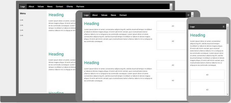 Web Page Template