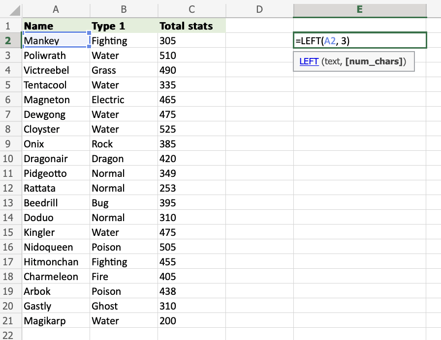 How to Apply Different Styles to a Cell in a Spreadsheet using