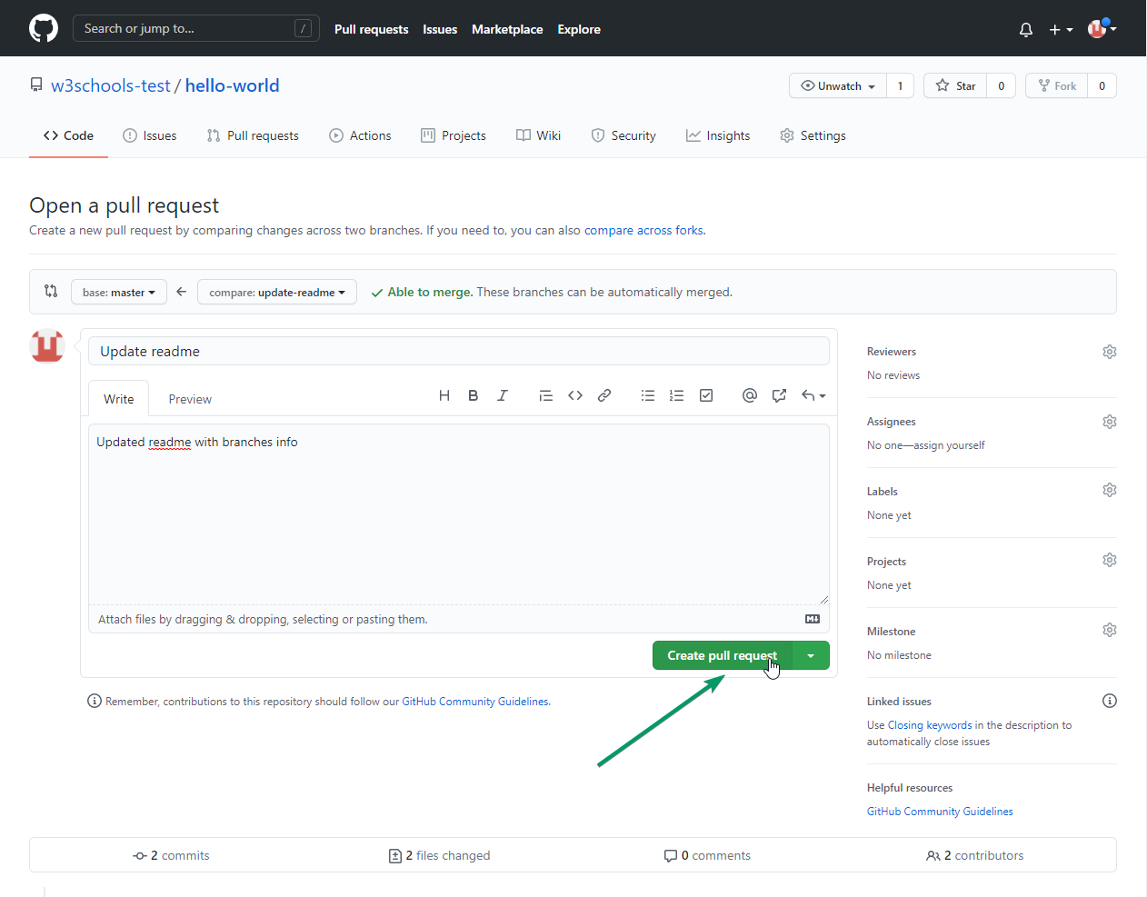 GitHub Pull Request