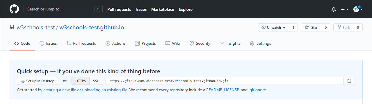 GitHub Copy Repository URL