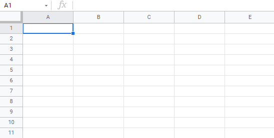 Google Sheets Delete Cells