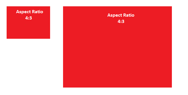 How To - Aspect Ratio / Height Equal to Width