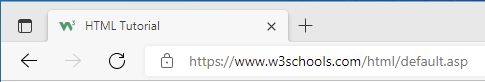 ตัวอย่างของ favicon