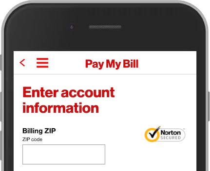 Screenshot showing a input field for zip code.