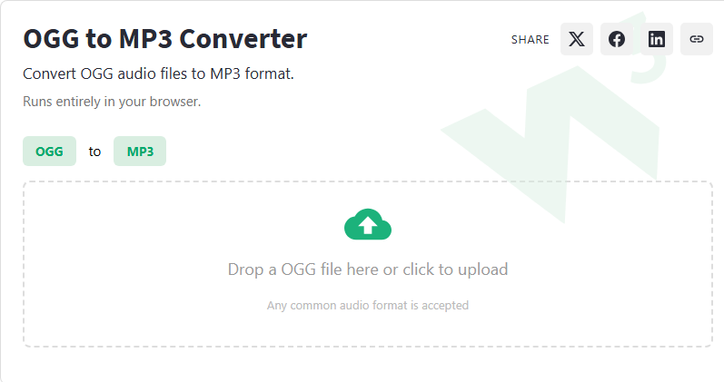 OGG to MP3 Converter - W3Schools