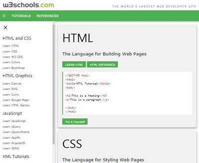 Bootstrap w3school