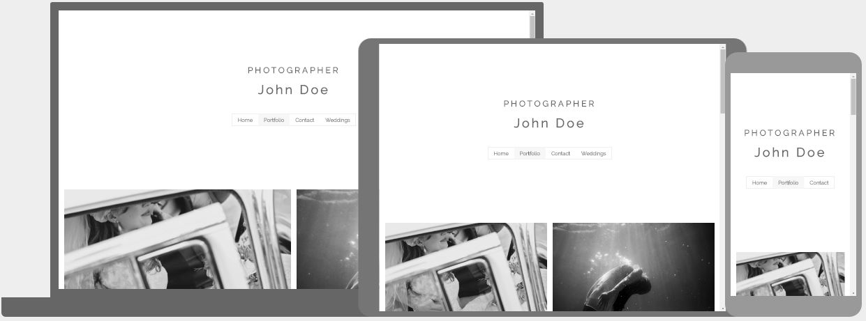 Black & White Photo Template