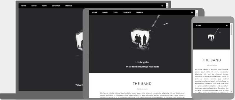 Responsive Page